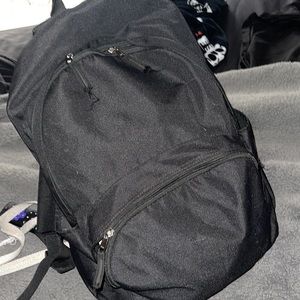 Black backpack
